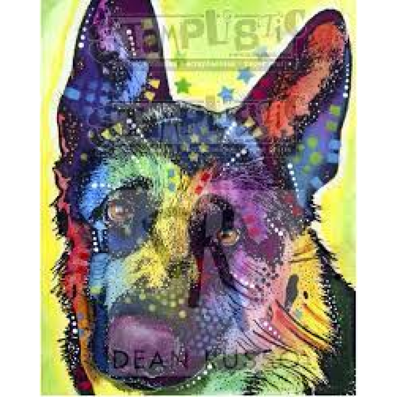Stamplistic German Shepherd Cling Stamp (L190407)
